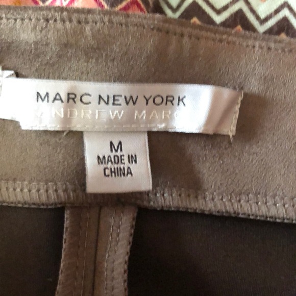 Andrew Marc microsuede pencil skirt - Picture 4 of 6